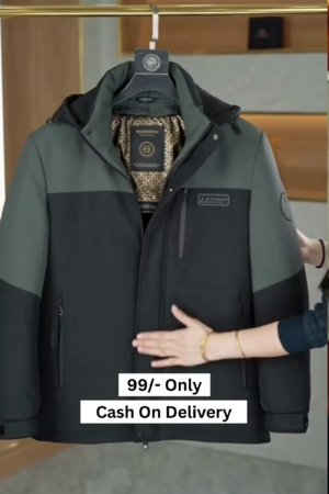 Warm Parka Winter Hooded Casual Jacket