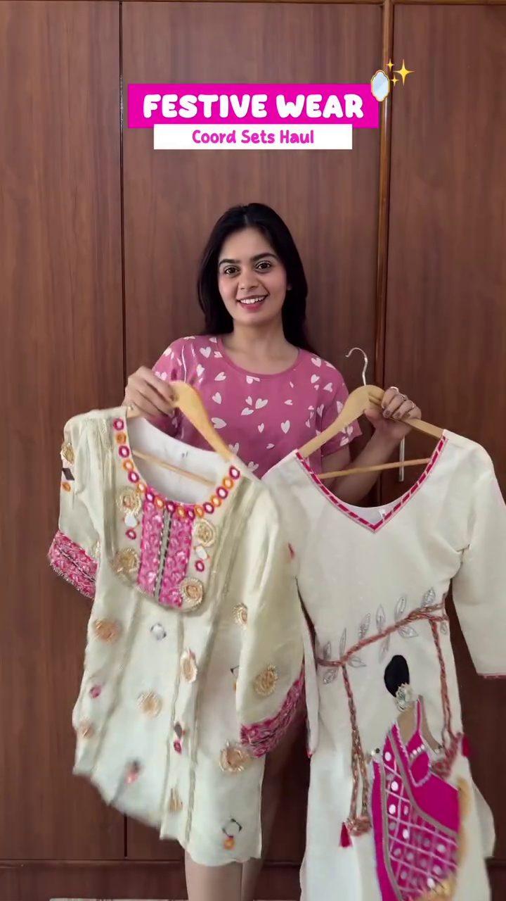 PREMIUM TISSUE SILK GOTTA CO-ORD WITH POTLI - Image 2