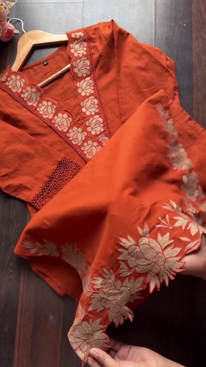 Women Ethnic Motifs Printed Kurta with Trousers & Dupatta - Image 10